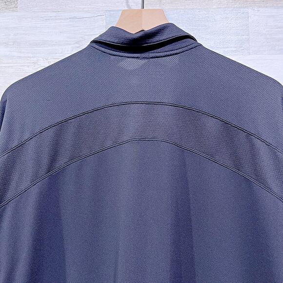 Nike GOLF Pebble Beach Golf Links Performance Polo Shirt Black Mens XXL 2XL - Picture 5 of 8